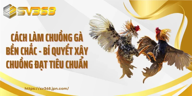 Cách Làm Chuồng Gà Bền Chắc - Bí Quyết Xây Chuồng Đạt Tiêu Chuẩn