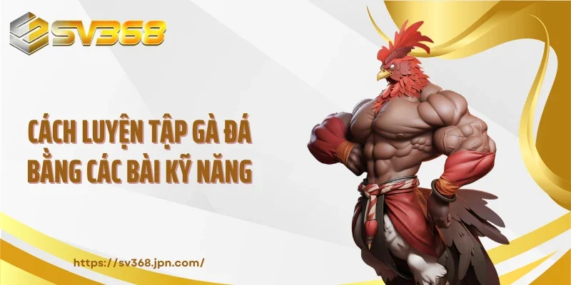 Cách luyện tập gà đá bằng các bài kỹ năng